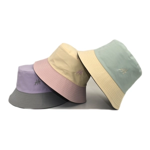 Farbblock Fischerhut Baumwolle Polyester Sonnenschutz Buchstaben Stickerei Lässig Outdoor Unisex