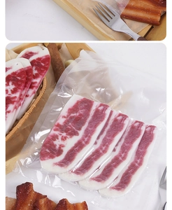 Realistic artificial wagyu beef slices and marbled meat models for restaurant decoration