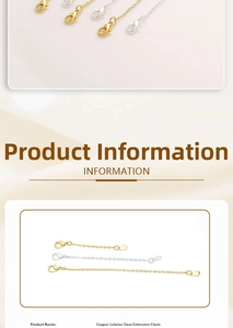 Macro detail of 14K gold plated copper lobster clasps with adjustable extension chains