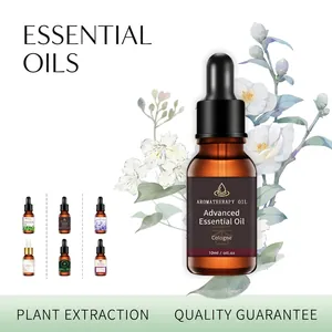 Aromatherapy Essential Oil Water Soluble Fragrance For Humidifier Diffuser Home Scents Plant Based Glass Dropper Bottle
