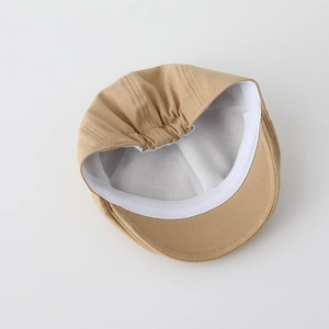 Détails de la doublure de béret pour bébé avec bandeau doux et élastique de réglage