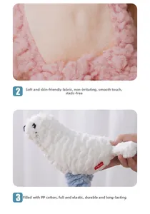 Detail of plush seal toy fabric with PP cotton filling for pet chewing comfort