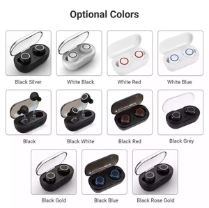 Y50 TWS wireless earbuds set in 11 colors with charging case and touch control