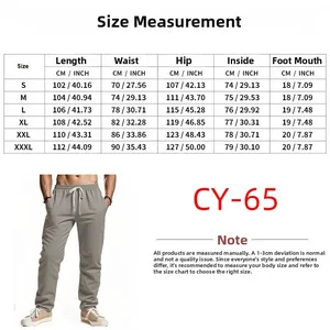 Tabella taglie per pantaloni in lino da uomo con misure di lunghezza e vita in CM e POLLICI
