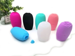 Detailed collection of colorful silicone rose face ice rollers for skin cooling massage