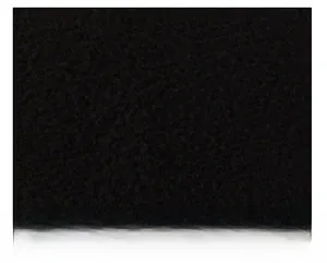 Detail of soft black thermal fabric with adjustable cap design for winter warmth