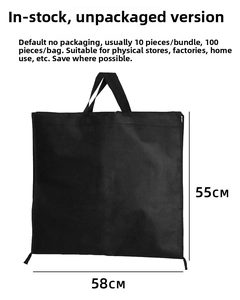 Foldable non-woven storage bag for wedding dress with 58x55cm size dimensions