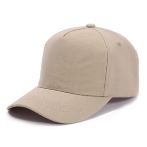 Classic Baseball Cap Polyester Twill Solid Color Curved Brim Adjustable Five Panel Sun Protection Outdoor Sports Unisex Blank