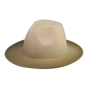 Fedoras for men and women featuring a gradient felt design and wide brim style