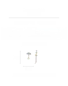 Detail showing fan-shaped earrings with jade beads and long tassels, 9.4cm in length
