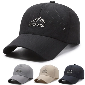 Cappello Baseball Mesh Traspirante Poliestere Asciugatura Rapida Protezione Solare Sport Aperto Uomo Donna Regolabile