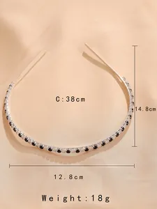 Detail showing headband size specifications with 38cm circumference and 14.8cm height