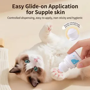 Feuchtigkeitsspendender Pfotenbalsam-Roller für Katzen und Hunde mit Roll-on-Applikator