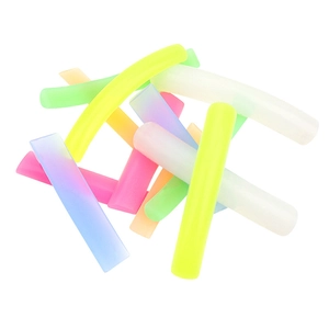 Kit de rehaussement de cils avec tiges en silicone colorées pour extensions de cils pro