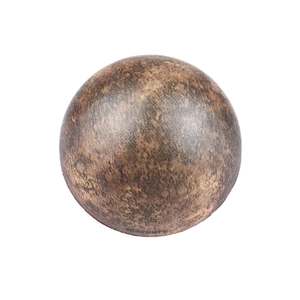 Detailed macro view of Mercury planet squeeze ball with realistic mottled surface texture
