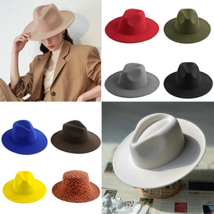 Detail showcasing variety of high-quality wool felt fedora hats in multiple classic colors