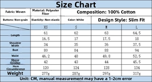 Size chart for French sleeveless pleated top showing detailed measurements in centimeters