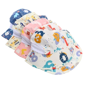 Chapeau de soleil enfant avec protège-nuque et mesh respirant aux motifs de dessins