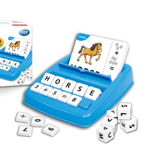 Educational alphabet and number matching game set for early learning and interactive play