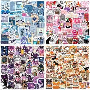 Reading Stickers Waterproof PVC Vinyl For Laptop Scrapbook Bookish Nerd Smut Theme Decorative Decals