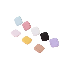 Colorful replacement ear pads for headphones in eight colors with breathable mesh fabric