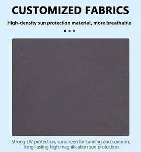 Detail of high-density dark grey fabric for sun protection and maximum breathability