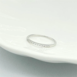 925 Sterling Silver Zirconia Toe Ring Minimalist Open Foot Ring For Women Fashion Body Jewelry Skinny Eternity Band Jewelry
