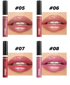 Set de rouge à lèvres liquide brillant scintillant Handaiyan, gloss hydratant longue tenue.