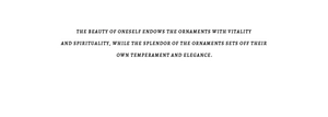 Inspirational English fashion quote on a minimalist white background for jewelry lovers