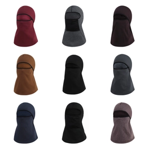 Balaclava Full Face Mask Fleece Lined Thermal Neck Warmer Windproof Knit Hat Outdoor Cycling Skiing For Men Women