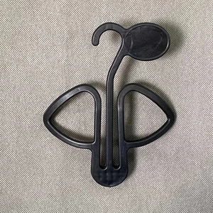 Ganci Per Scarpe In Plastica Nera Appendiabiti Per Conservazione Display Ganci Multifunzionali In PP Per Pantofole Stivali Sandali