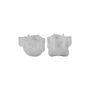 Lamb candle holder silicone mold for Easter DIY crafts and sheep shaped gypsum flower pots
