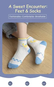 Détail de chaussettes en coton pour enfants avec motif de dinosaure et maille aérée