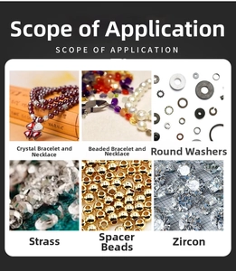 Champ d'application des pendentifs nœuds pour colliers, perles et pierres de zircon