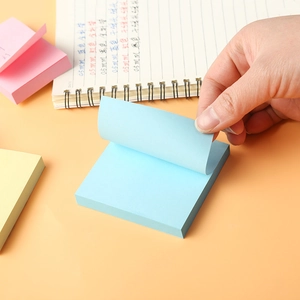 Set di note adesive colorate per ufficio e scuola con design a strappo adesivo