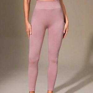 Pantalons de Yoga Sans Couture Taille Haute pour Femmes Effet Liftant Fessier Séchage Rapide Leggings de Sport Fitness