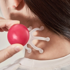 Head Scalp Massager PP PE TPR Relieve Fatigue Stress Relaxation Handheld Push Type Octopus Shape Portable Manual