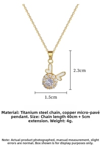 Detail view of dragon pendant with dimensions 2.3x1.5cm on a titanium steel chain