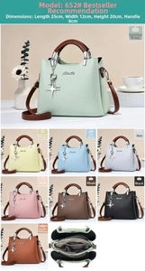 Detailed interior compartments and size dimensions of the chic lychee leather bucket bag