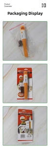 Detailed comparison of pet nail grinder packaging in blister card and zipper bag