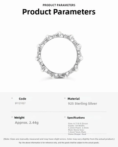 Macro detail of S925 silver ring featuring marquise zircon and 2.5mm shell pearl inlay