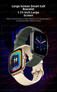 Macro view of Y13 smart watch with interchangeable straps and vivid touchscreen display