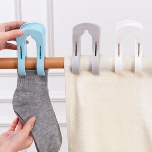 Large non-slip plastic quilt clips for windproof drying laundry and blankets