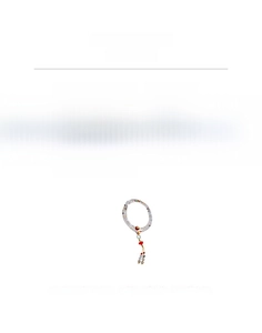 Detail showing 82.1cm beaded agate necklace specs with weight and material info