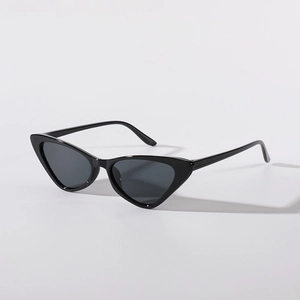 Vintage Cat Eye Sunglasses For Women Retro Small Frame Plastic Fashion UV Protection Eyewear Trendy Shades Accessory
