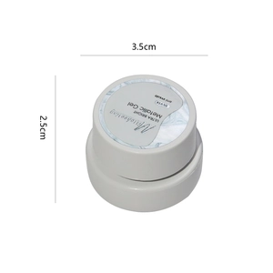 Bright silver mirror metallic nail gel for French painting and line drawing 5ml pot