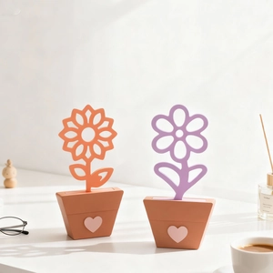 DIY siliconen mallen voor zonnebloem en tulp bloempot kunsthars decoraties