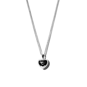 925 Sterling Silver Necklace Heart Pendant Minimalist Elegant Lightweight Jewelry For Women Daily Wear Niche Design