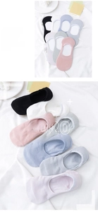 Detail view of breathable mesh texture on thin summer low-cut invisible cotton socks