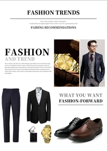 Men's luxury gold quartz watch styled with business suits and leather shoes
